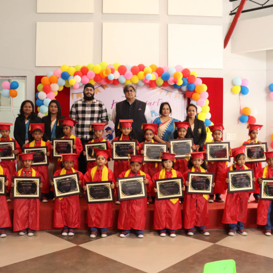 KG Graduation Ceremony at DPST-13