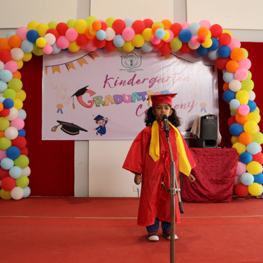 KG Graduation Ceremony at DPST-8