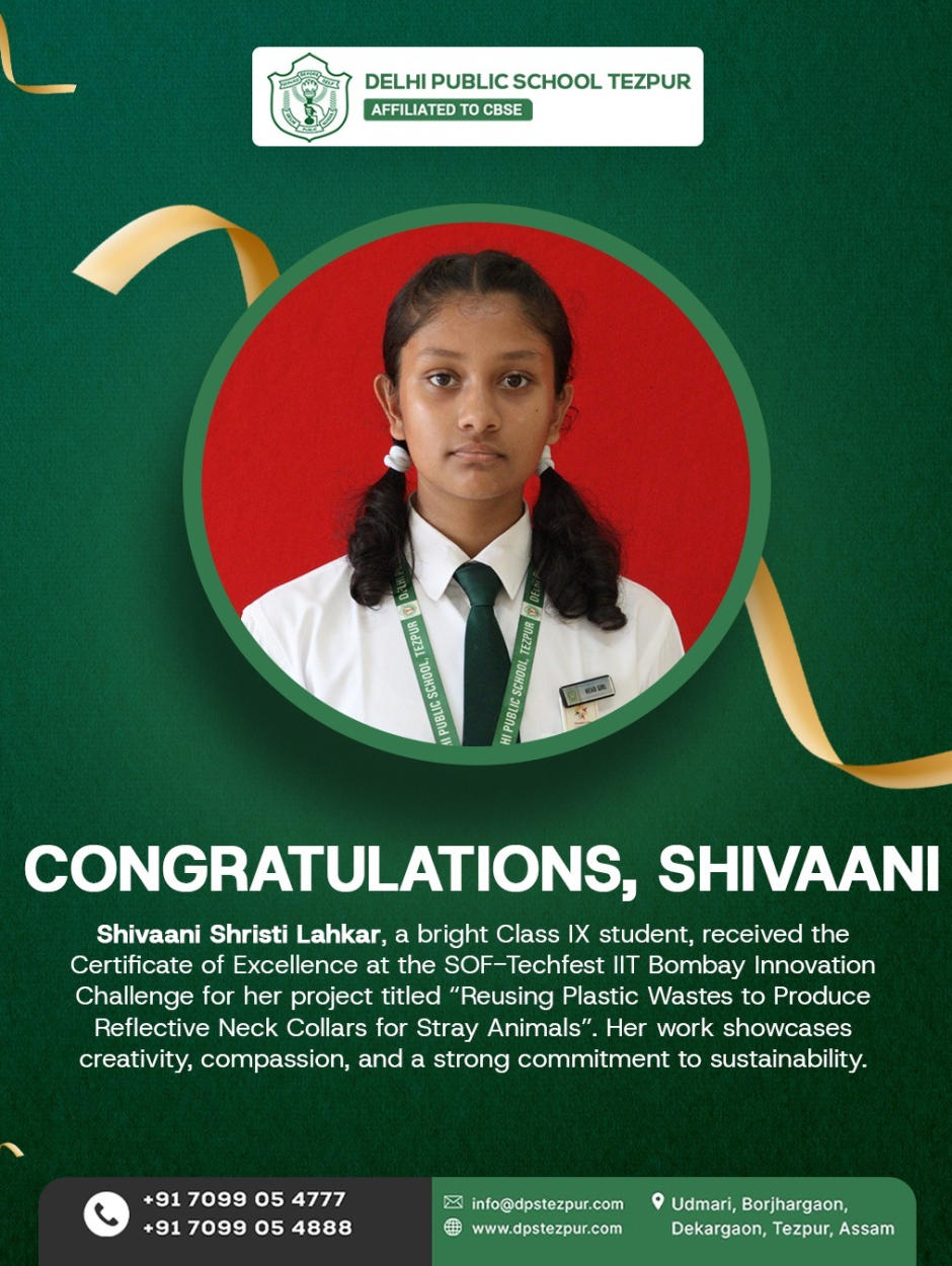 Certificate of Excellence at the SOF-Techfest IIT Bombay Innovation Challenge