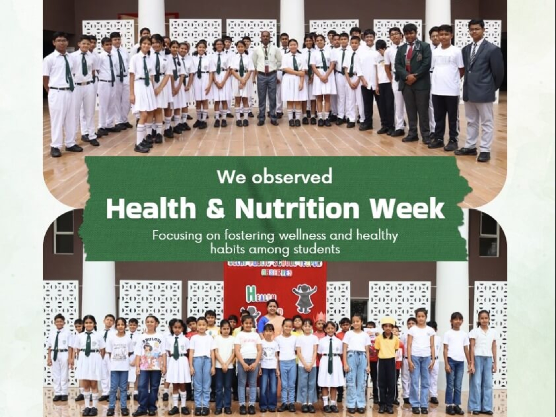 HEALTH AND NUTRITION WEEK @ DPST-7