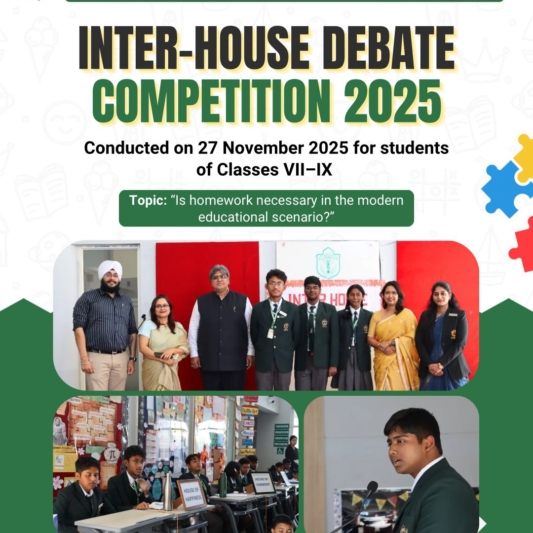 Inter House Debate Competition 2025 - 1