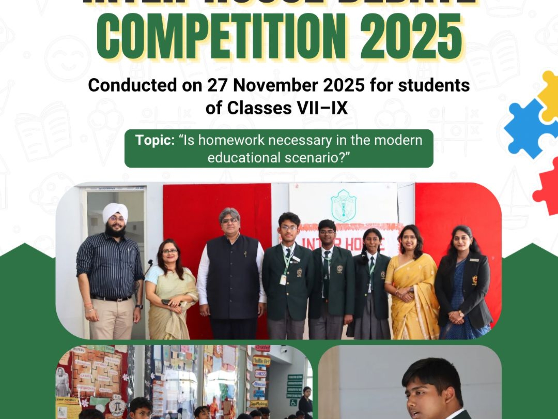 Inter House Debate Competition 2025 - 1