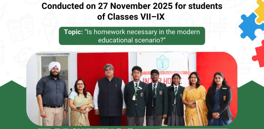 Inter House Debate Competition 2025 - 1